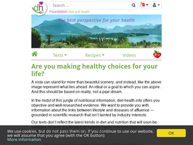'diet-health.info' screenshot
