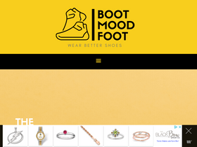 'bootmoodfoot.com' screenshot