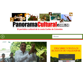 'panoramacultural.com.co' screenshot