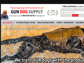 'gundogsupply.com' screenshot