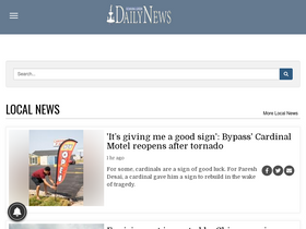 'bgdailynews.com' screenshot