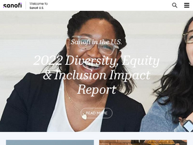 'sanofi.us' screenshot