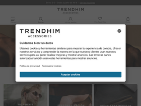 'trendhim.es' screenshot