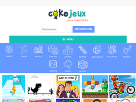'cokojeux.com' screenshot