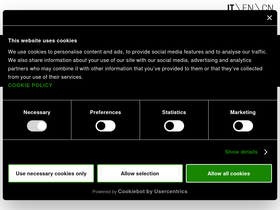 'baxter.it' screenshot