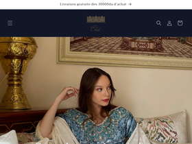 chali-hautecouture.com homepage screenshot