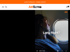 airslyng.com homepage screenshot