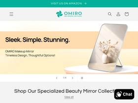omirro.com homepage screenshot