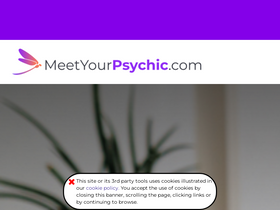 'meetyourpsychic.com' screenshot