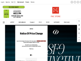 'fncstore.com' screenshot