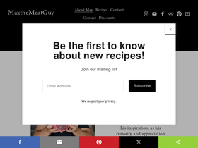 maxthemeatguy.com