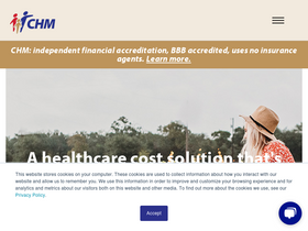 'chministries.org' screenshot