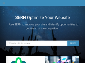 'sern.info' screenshot