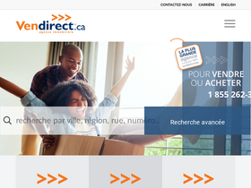 'vendirect.ca' screenshot