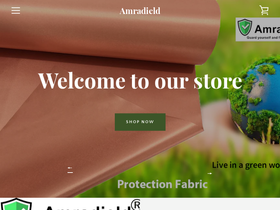 amradield.com homepage screenshot