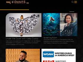 'televisionacademy.com' screenshot