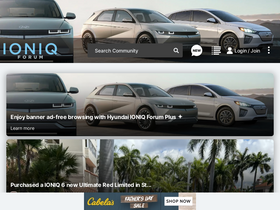 'ioniqforum.com' screenshot