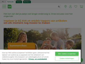 'blog.ava.be' screenshot