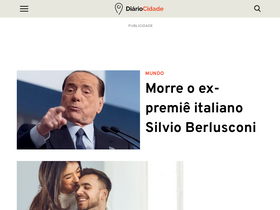 'diariocidade.com' screenshot