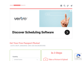 'freepassphoto.com' screenshot