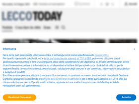 'leccotoday.it' screenshot