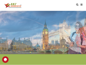 'ahzassociates.co.uk' screenshot