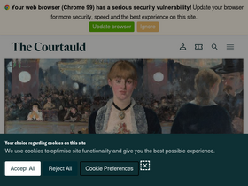 'courtauld.ac.uk' screenshot