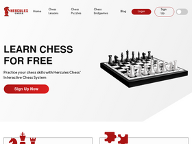'herculeschess.com' screenshot