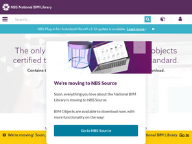 'nationalbimlibrary.com' screenshot