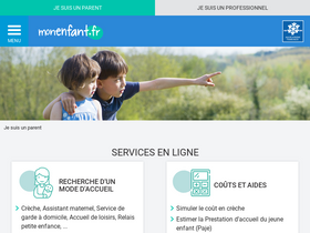 'monenfant.fr' screenshot