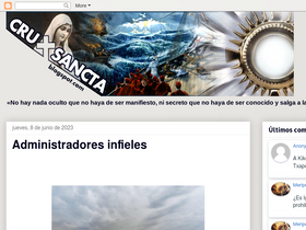 'cruxsancta.blogspot.com' screenshot