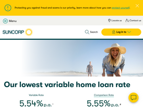 'suncorp.com.au' screenshot