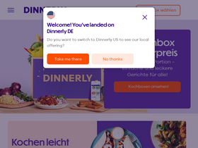 'dinnerly.de' screenshot