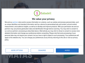 'isabadell.cat' screenshot