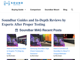 'soundbarmag.com' screenshot