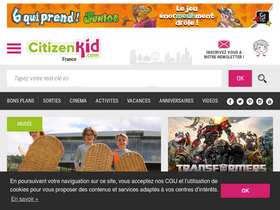 'citizenkid.com' screenshot