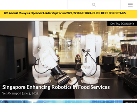 'opengovasia.com' screenshot