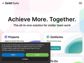 'zenkit.com' screenshot