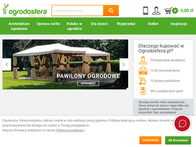 'ogrodosfera.pl' screenshot