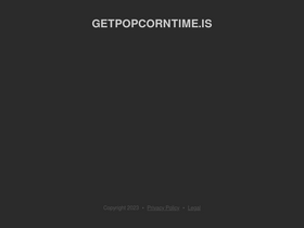 'getpopcorntime.is' screenshot