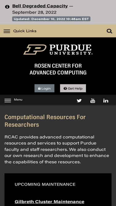 rcac.purdue.edu