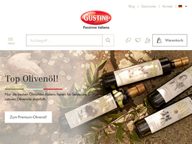 'gustini.ch' screenshot