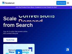'scalenut.com' screenshot