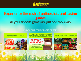 'slotsgardenmail.com' screenshot