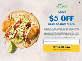 'rubios.com' screenshot