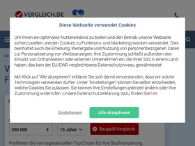'vergleich.de' screenshot