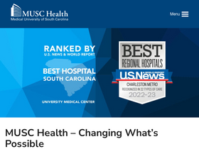 'muschealth.org' screenshot