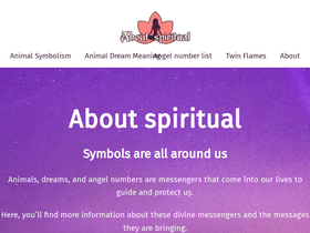 'aboutspiritual.com' screenshot