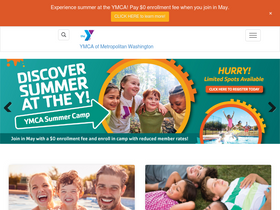 'ymcadc.org' screenshot