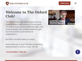 'oxfordclub.com' screenshot